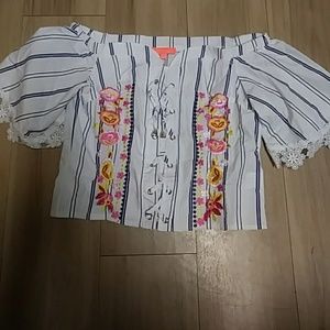 LUZMI NWT CROP TOP